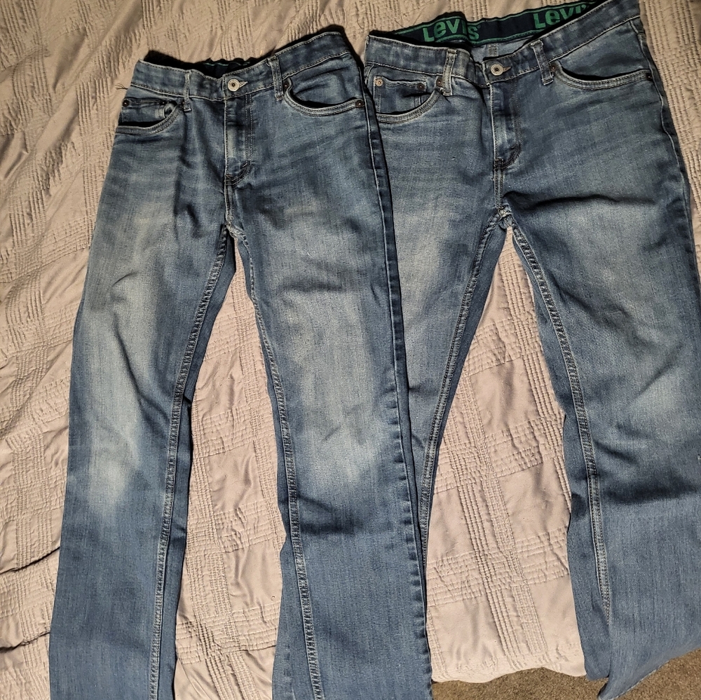 2 Pairs Boys 511 Levis